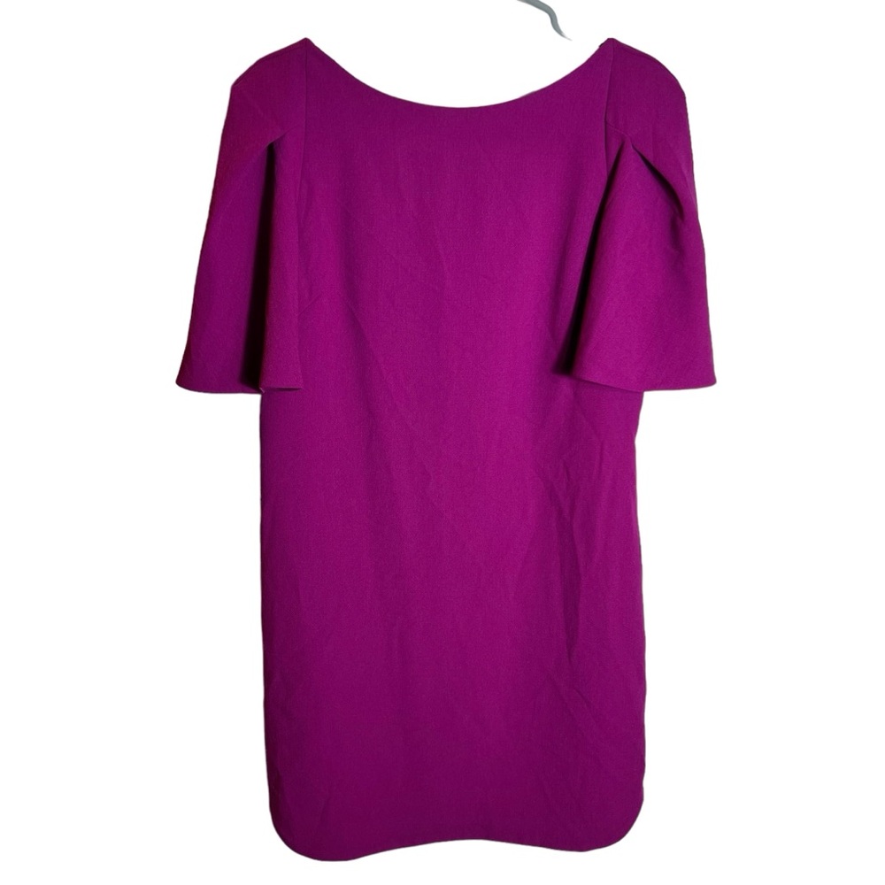 Trina Turk Bryce Flutter Sleeve Boat Neck Mini Dress, Size 10
